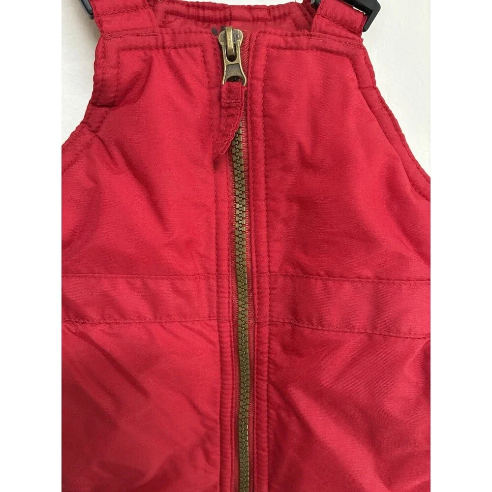 Oshkosh Baby 12 Months Snow Suit Red Blue Striped